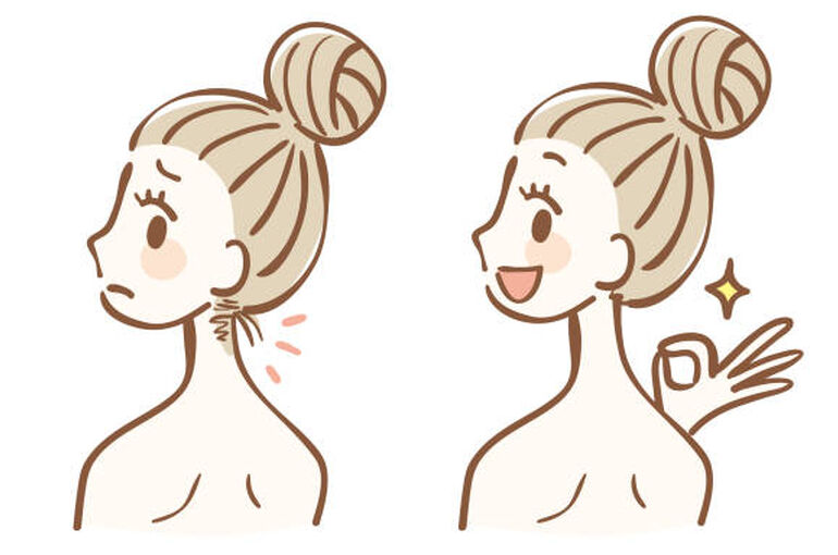 うなじイラスト2